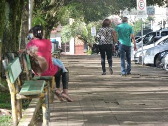 Segunda-feira e terça-feira foram de calor e temperatura alta