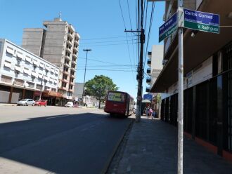 Avenida Presidente Vargas, entre a General Canabarro e Carlos Gomes, é um dos trechos previstos na ampliação da área azul