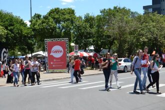 Praça Capitão Jovino foi utilizada como ponto de convivência