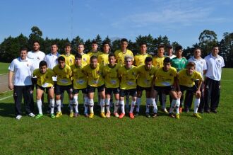 Equipe sub-15 do Vila Nova