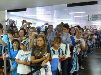 Em 2013: recepção ao Grêmio