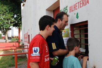 Venda de ingressos no estádio