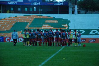 Reunião antes de começar o treinamento