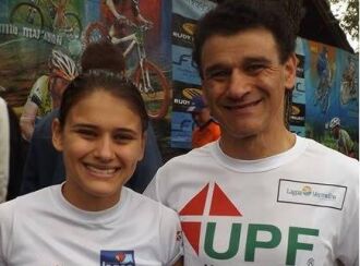 Luana e Ricardo correm pela UPF