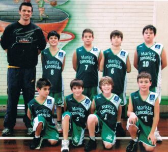 Conceição: equipe de basquete