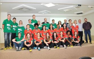 Apresentação da equipe de voleibol feminino BSBIOS/UPF 2015 foi na sexta-feira (22)