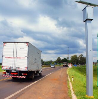 Velocidade máxima para os pardais é de 60 km/h