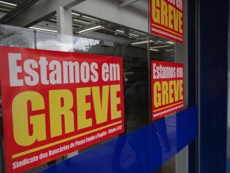 Sindicato dos Bancários afirma que 70% dos bancários aderiram a greve em Passo Fundo