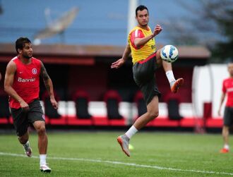 Inter fez seu último treinamento no sábado à tarde