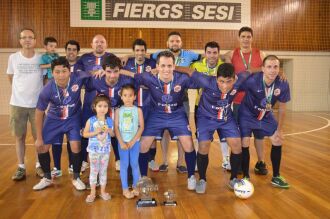 Equipe campeã da competição