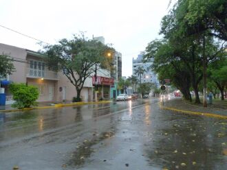 Na quinta-feira as condições serão para temporais pelo estado