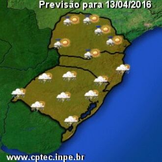 Instabilidade deve dar lugar a temperaturas de até 31ºC Crédito: 