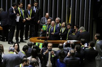 Miguel Reale falou em nome dos autores do pedido de impeachment da presidente Dilma