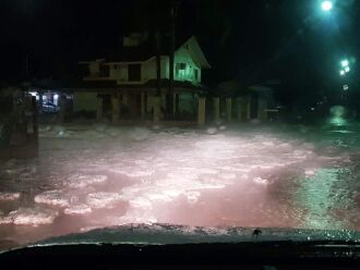 Em Não-Me-Toque, apesar da intensidade do granizo, prejuízos foram menores