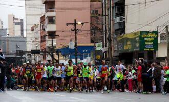 Prova começou na Avenida Sete de Setembro