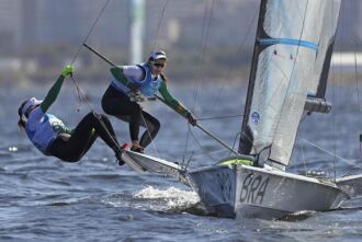 Martine Grael e Kahena Kunze