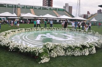 Arena Condá preparada para a última homenagem as vítimas