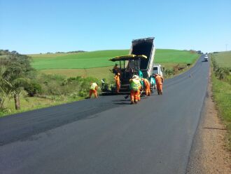 Na ERS-467, as obras atingirão 23,9 km