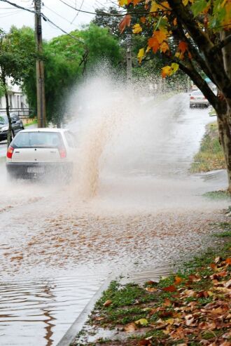 Depois da chuva vem o frio