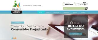 Novo site pode ser acessado no endereço procon.pmpf.rs.gov.br