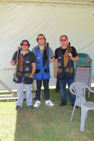 Clube de Tiro: equipe boa de mira