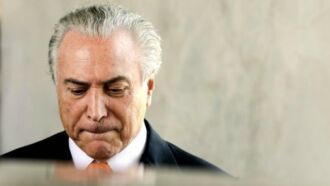 Agora, a pendência do inquérito de Temer é com relação a perícia dos áudiso