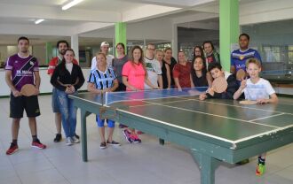 Participantes do Pingue-Pongue