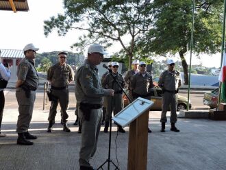 No município a cerimônia de lançamento ocorreu no Parque da Gare