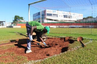 Trabalho teve início nesta semana