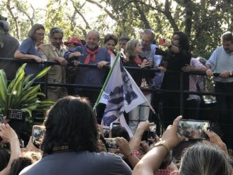 Lula visitou São Borja nesta quarta-feira