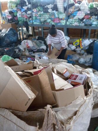 Cooperativa da Bom Jesus ampliou em 60% material reciclado