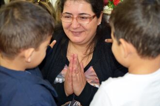 A emoção marcou as atividades realizadas pela escola