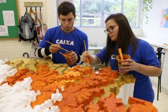 A maquete desenvolvida pelo Curso de Geografia, que será apresentada no Muzar, vai fazer parte do circuito de exposições que será aberto à comunidade no mês de julho.