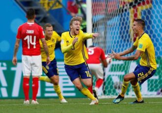 Copa 2018, Suíça e Suécia