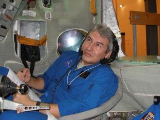 O astronauta Marcos Pontes