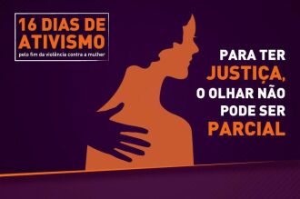 Banner da campanha promovida pela Procuradoria da Mulher do Senado: mais da metade dos casos de violência contra a mulher é cometida por pessoas próximas à vítima, afirma relatório da ONU