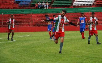 Gean Carlo: primeiro gol da temporada