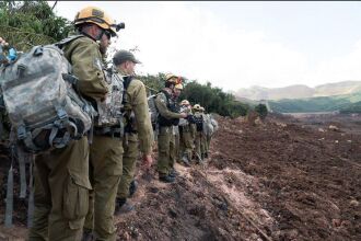 Militares israelenses começaram atuar em Brumadinho