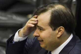 O presidente da Câmara dos Deputados, Rodrigo Maia