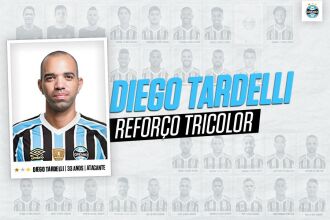 Site do Grêmio oficializou a contratação