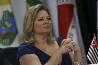 A líder do governo no Congresso, deputada Joice Hasselmann, esteve no Planalto para discutir a reforma da Previdência