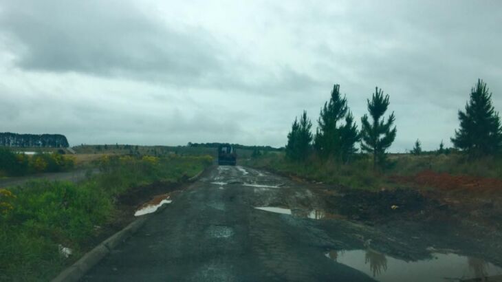 SituaÃ§Ã£o da estrada entre Soledade e Barros Cassal