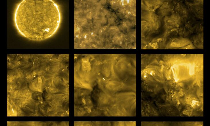 Foto: Divulgação/Solar Orbiter/EUI Team/ESA & NASA