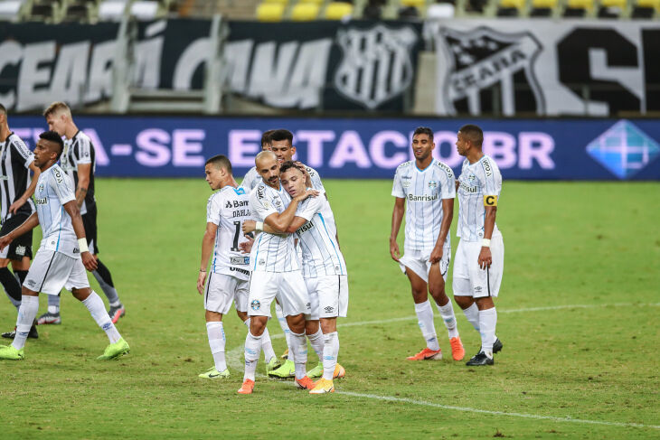 Thaciano marcou na segunda etapa -   Foto - Lucas Uebel-GFBPA