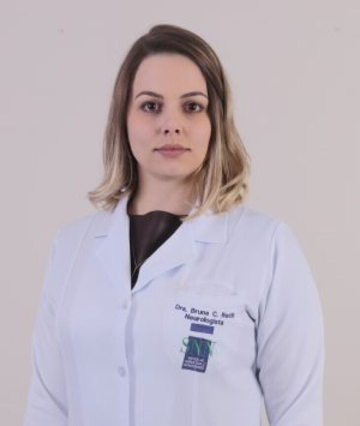 A neurologista Bruna Constantino Rech atua no Hospital de Clínicas de Passo Fundo