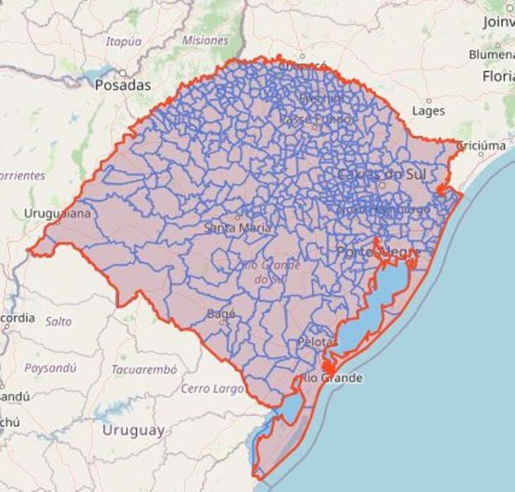 O alerta é válido para as próximas 24h (Imagem: Divulgação)