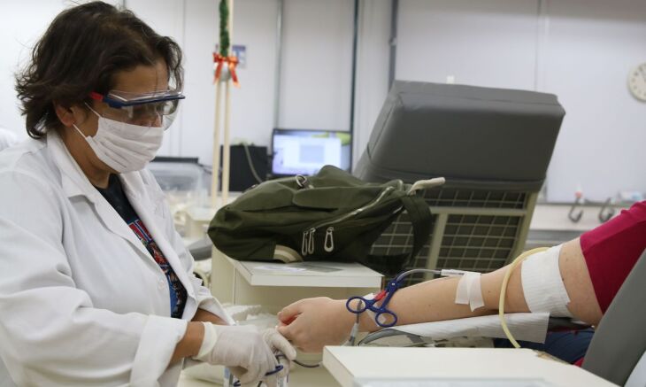 Ministério da Saúde garante que os hemocentros de todo o país estão preparados para receber os doadores com segurança, sem aglomerações (Foto: Rovena Rosa/Agência Brasil)