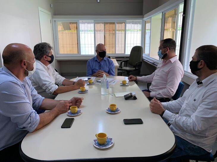  O encontro aconteceu na sede da Secretaria de Desenvolvimento Econômico (Foto: Caroline Lima/Assessoria de Imprensa Acisa)