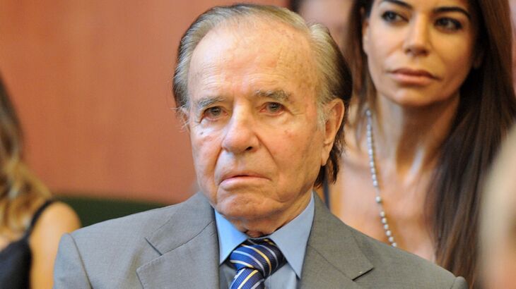 Há meses, Carlos Menem enfrentava problemas de saúde    -Foto - Telam