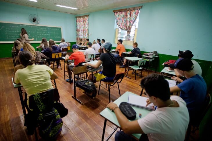 Mais de 700 mil estudantes já estão matriculados (Foto: Gustavo Gargioni/Palácio Piratini)